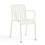 HAY Living Palissade Chair Cream White, Mit Armlehnen