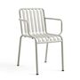 HAY Living Palissade Chair Sky Grey, Mit Armlehnen