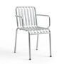 HAY Living Palissade Chair Stahl feuerverzinkt, Mit Armlehnen