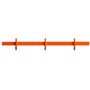 String Furniture String Furniture  Hakenleiste Relief Orange, L: 41 cm