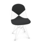 Vitra Wire Chair Bikini Outdoor Bezug Carbon-Schwarz - Apollo