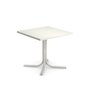 Emu Table System Tavolo Bordo Squadrato 80x80 - 23 Weiss