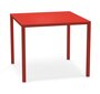 EMU Urban Tisch quadratisch stapelbar-90x90 - 50 Scharlachrot