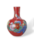 Pols Potten Ball Body Vase - Coral Red 