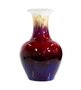 POLSPOTTEN CRAZY VASE CURVED TOP MULTI-COLOUR