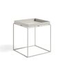 HAY Living Tray Table Warmgrau, B: 40 cm / T: 40 cm / H: 44 cm 