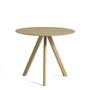 HAY Living Runder Tisch CPH 20 Monochrome Ø: 90 cm / H: 74 cm , Eiche lackiert