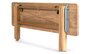 Weishäupl Cross Bank Teak-B 140 X T 35 X H 46 cm-Ohne
