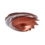 Le Klint Wand/Deckenleuchte 1320 Swirl von Le Klint IP20, mit Leuchtmittel, Kupfer / small