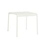 HAY Living Palissade Table Cream White, B: 90 cm / L: 82.5 cm 
