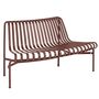 HAY Living Gartenbank Palissade Dining Out von Hay Iron Red