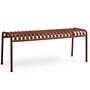 HAY Living Palissade Bench Eisenrot