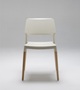 Santa & Cole Belloch Stühle - White - Natural Beech Wood