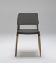 Santa & Cole Belloch Stühle - Grey - Natural Beech Wood