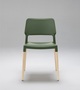 Santa & Cole Belloch Stühle - Green - Natural Beech Wood