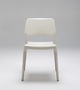 Santa & Cole Belloch Stühle - White - Matte Anodized Aluminium