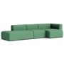Hay Mags 3 Seater Sofa Combination 4 Rechts, Steelcut 932