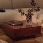 Ferm Living Couchtisch Burl Storage von Ferm Living Dark Stained Burl