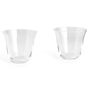HAY Accessoires Curve Tumbler Glas von Hay Clear