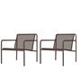 Ferm Living Lounge Armlehnstuhl Dapple von Ferm Living Dark Chocolate