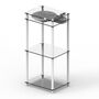 Transparentsound Turntable Tischständer von Transparent Weiss