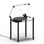 Transparentsound Turntable Tischständer von Transparent Schwarz