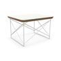 Vitra Occasional Table LTR Weiss 04 pulverbeschichtet (glatt), HPL weiss 12 (glatt)