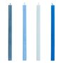 HAY Accessoires Kerze Square im 4er Set von Hay Blues