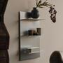 Ferm Living Wandregal Lager Triple Small von Ferm Living Aluminum