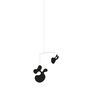 Vitra Plywood Mobile Modell C, Schwarz