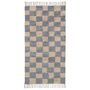 Ferm Living Mara Washable Rug B: 80 cm / H: 150 cm , Mist Blue / Warm Sand
