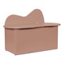 Ferm Living Slope Storage Bench Rose