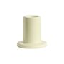 HAY Accessoires Kleiner Kerzenhalter Tube von Hay Lime White