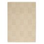 HAY Accessoires Check Rug S Sand, B: 140 cm / L: 200 cm 