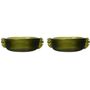 Ferm Living Schüssel Alas im 2er Set von Ferm Living Moss Green, Klein