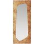 Ferm Living Spiegel Folia von Ferm Living H: 135 cm , Natural Burl