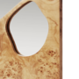 Ferm Living Spiegel Folia von Ferm Living H: 85 cm , Natural Burl