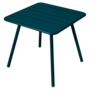 Fermob Luxembourg Tisch Mit 4 Fussen 80 X 80 cm Acapulcoblau 21
