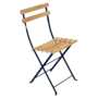 Fermob Bistro Naturel Klappstuhl von Fermob Abyssblau 92