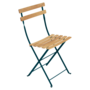 Fermob Bistro Naturel Klappstuhl von Fermob Acapulcoblau 21