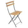 Fermob Bistro Naturel Klappstuhl von Fermob Anthrazit 47