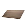 String Furniture Magazine shelf wood Nussbaum, B: 78 cm, T: 30 cm