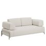 Kave Home 2-Sitzer-Sofa Compo mit Armlehnen von Kave Home Stahl Beige, Drom Beige