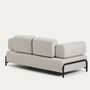 Kave_Home_2_Sitzer_Sofa_Compo_mit_Armlehnen_Schwarz_Bable_Beige_1