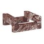 Ferm Living Niedriger Kerzenständer Newel Modular von Ferm Living x Utzon Rosso Levanto