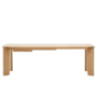 Kave Home Jondal Ausziehtisch von Kave Home B: 240 - 320 cm 