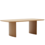 Kave Home Esstisch Litto von Kave Home B: 240 cm , Eiche natur