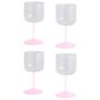 HAY Accessoires Weinglas Tint im 2er Set von Hay Clear / Jade blue