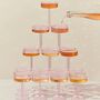 HAY Accessoires Cocktailglas Tint im 4er Set von Hay Clear / Jade blue