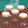 HAY Accessoires Cocktailglas Tint im 4er Set von Hay Clear / Jade blue